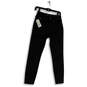 NWT Womens Black Denim Dark Wash Pockets Skinny Leg Jeans Size W26 L27 image number 1