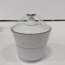 Style House Fine China Brocade Tea Set: 10 Tea Cups, Cream And Sugar Set alternative image