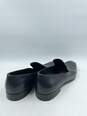 Authentic Prada Black Leather Loafers M 9.5 image number 4