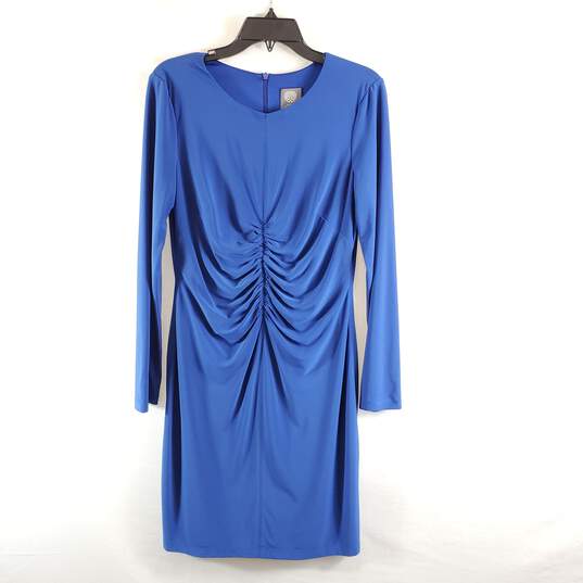Vince Camuto Women Blue Dress Sz 12 image number 1