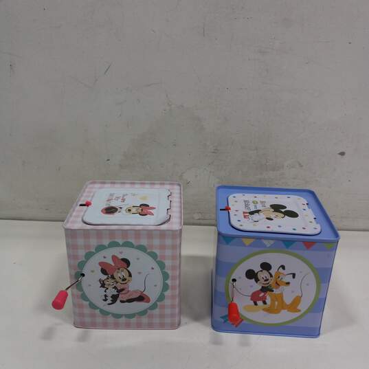 Disney Mickey & Minnie Jack-in-the-Box Toys image number 4