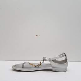 Ralph Lauren Jelly Rubber T Strap Sandals Silver 7 alternative image