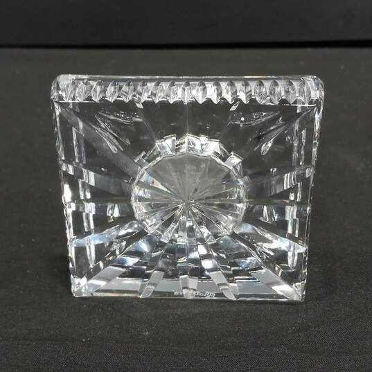 Waterford Crystal Mini Desk Clock In Open Box image number 3