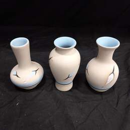Broken Arrow Ceramic Vases Assorted 3pc Bundle