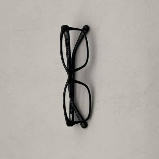 Mens Black Rectangular Full Rim Frame Lightweight Reading Eyeglasses image number 1