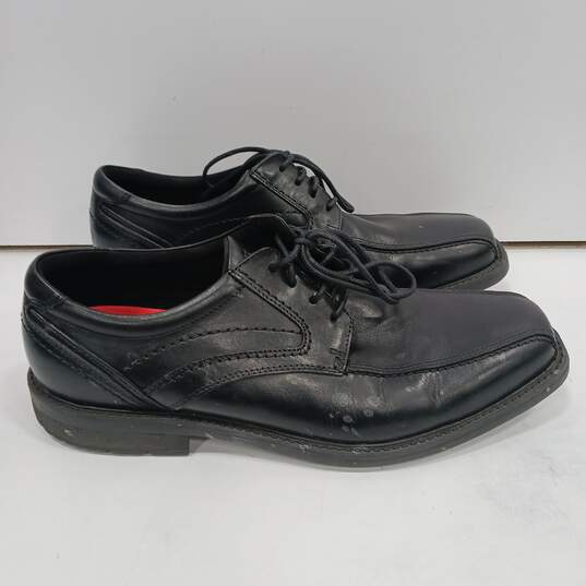 Rockport Men's Leather Black Dress Shoe Size 10.5 M image number 3