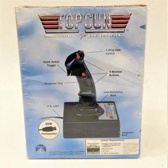 VTG 1996 Thrustmaster Top Gun USB Joystick for PC Game IOB image number 8