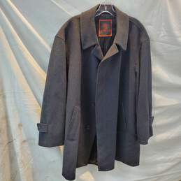 Gian Decaro Sartoria Biella Sport Wool/Cashmere Blend Overcoat Size 42R