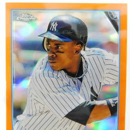 2013 Curtis Granderson Topps Chrome Retail Orange Refractor NY Yankees alternative image