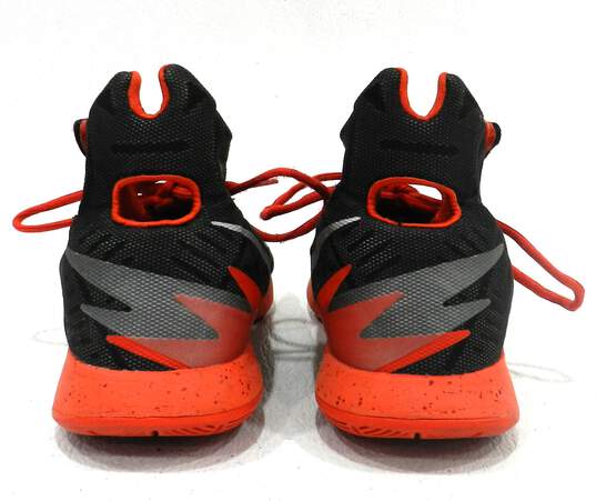 Nike Zoom HyperRev Black Red Men's Shoe Size 9.5 image number 3