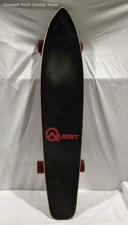 Quest Black Bamboo LongBoard Skate Boarding LongBoard