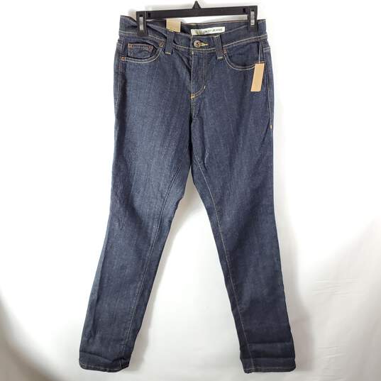 DKNY Women Blue Washed Skinny Jeans Sz 8R NWT image number 4