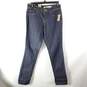 DKNY Women Blue Washed Skinny Jeans Sz 8R NWT image number 4