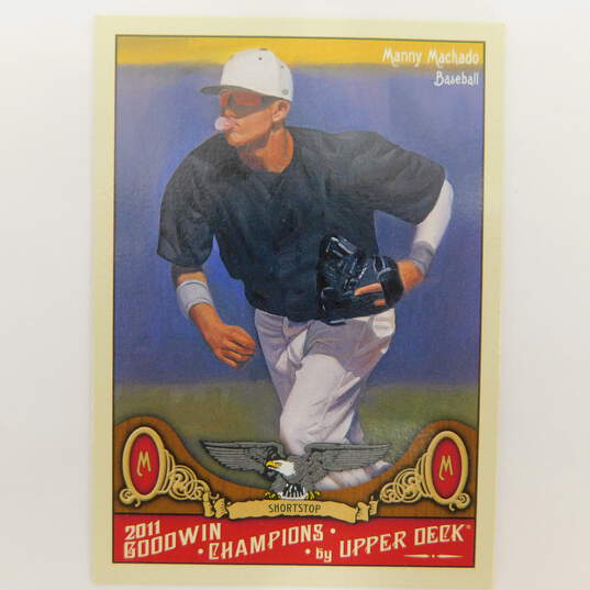 2011 Manny Machado Upper Deck Goodwin Champions Rookie image number 1