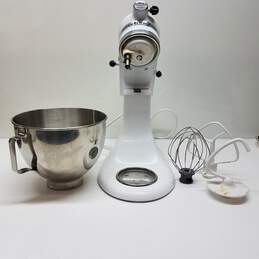 Kitchen Aid Ultra Power Mixer - White Untested