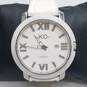 Men's Knock Out WR 10 ATM White Tone Unisex Watch Stainless Steel Watch image number 2