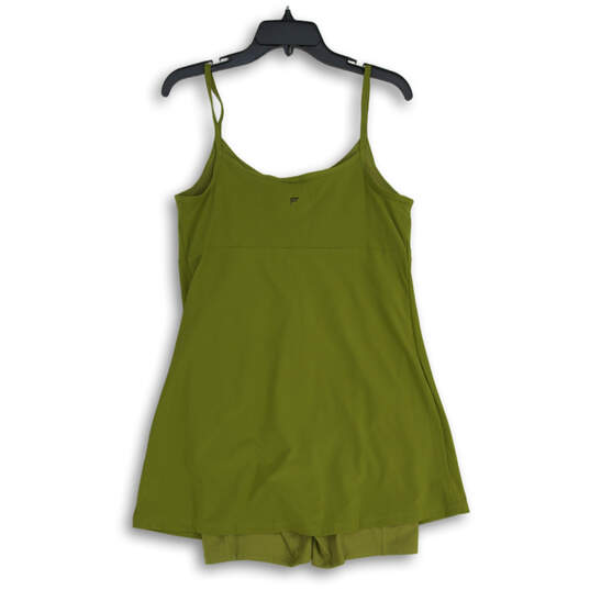 NWT Womens Green Spaghetti Strap Pullover Tank Top Size Medium image number 2