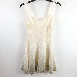 Free People Women Ivory Embroidery Sleeveless Dress S alternative image