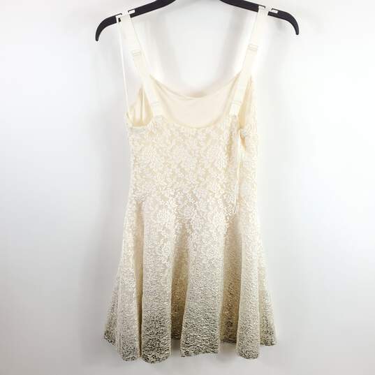 Free People Women Ivory Embroidery Sleeveless Dress S image number 2