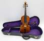 VNTG Unbranded Czechoslovakian 1/4 Size Violin w/ Case and Bow (P&R) image number 1