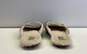 UGG Gray Suede Shearling Slides Shoes Women's Size 9 image number 4