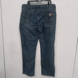 Men's Carhartt Straight Traditional Fit Jeans Sz 42x34 alternative image