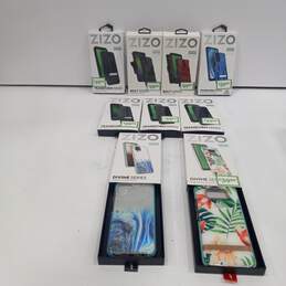 Bundle of 9 Assorted Zizo Cell Phone Cases IOB