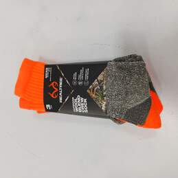 3 Pair Men's Outdoor Wool Blend Crew Socks Shoe Size 6-12 NWT