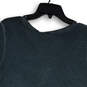 NWT Womens Blue Cap Sleeve Round Neck Eagle Studded Pullover T-Shirt Size S image number 4