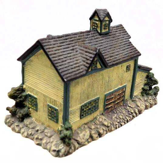 Lang and Wise Town Hall Collectibles Miniature Building Mixed Bundle IOB image number 3