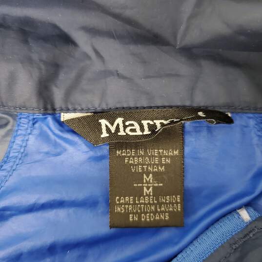 Marmot WM's Polyester Blue Two Tone Full Zip Windbreaker Size M image number 4