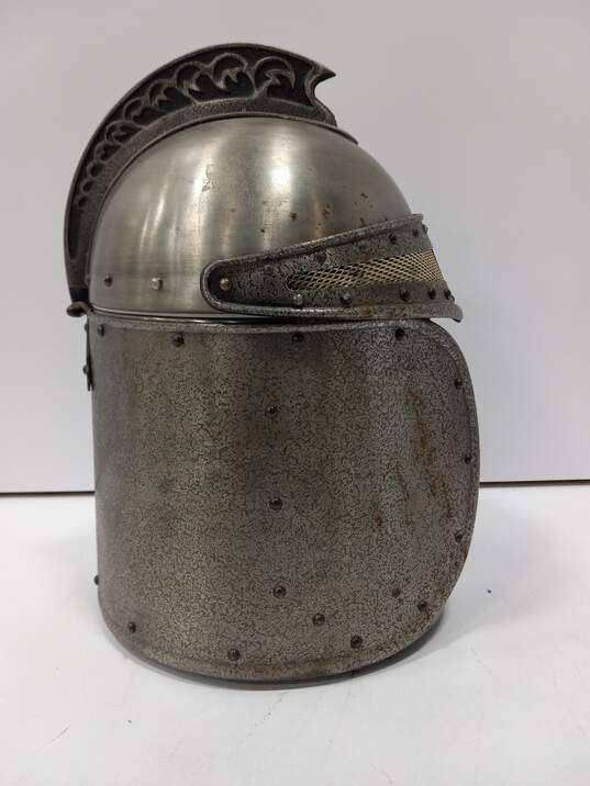 Metal Medieval Helmet Ice Bucket image number 4