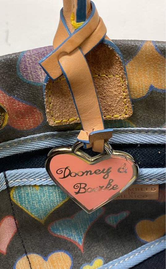 Dooney & Bourke Heart Designed Top Handle Bag Multicolor image number 4