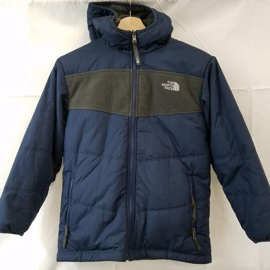 The North Face Size Small Navy Blue Winter Jacket image number 1