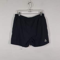Womens Elastic Waist Zipper Pockets Pull-On Athletic Shorts Size Large alternative image