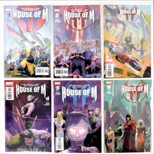 Marvel House of M & Decimation Comic Lot image number 2