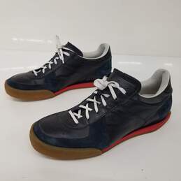 Givenchy Navy Blue Leather Sneakers Men's Size 9 alternative image