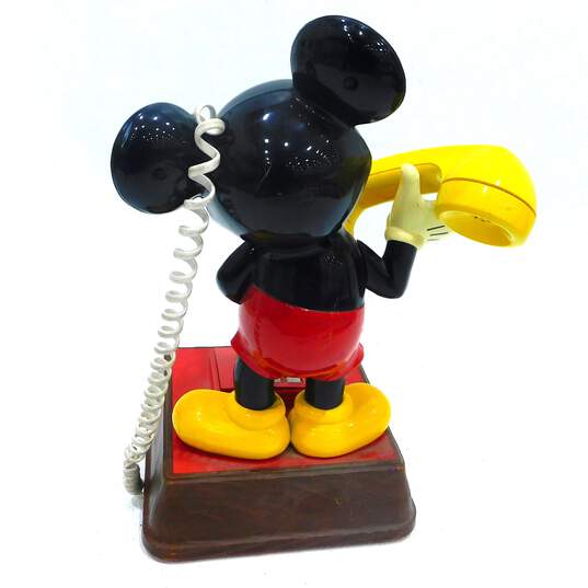 VNG The Mickey Mouse Phone Landline Rotary Dial Telephone Disney UNTESTED image number 4