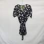 Sam Edelman Black & White Lined Belted Dress WM Size S NWT image number 2