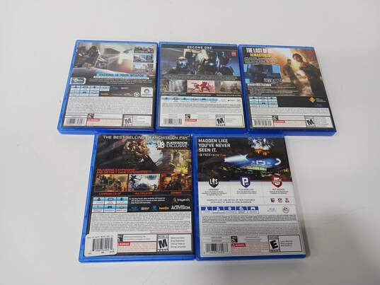 Lot of Assorted Sony PlayStation 4 PS4 Video Games image number 2