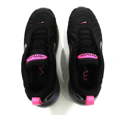 Nike Air Max 720 Black Laser Fuchsia Women's Shoe Size 8.5 image number 2
