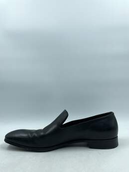 Authentic Prada Black Leather Loafers M 9.5 alternative image