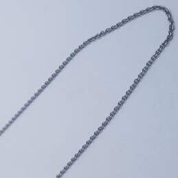 Tiffany & Co. Elsa Peretti Sterling Silver 1mm Chain Necklace 2.4g