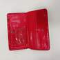 Kenneth Cole Reaction Red Leather Wallet image number 3