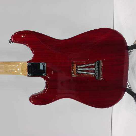 Jay Turser Red Strat Style Electric RH Guitar image number 5