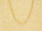 12k Yellow Gold Link Chain Necklace 1.9g image number 3