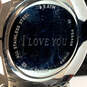 Designer Fossil Minimalist FS-5458 Two-Tone Black Dial Analog Wristwatch image number 4