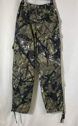 NWT Manière De Voir Womens Multicolor Camouflage Cargo Pockets Ankle Jeans Sz 4