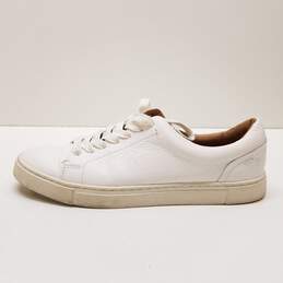 Frye Leather Low Sneakers White 8 alternative image