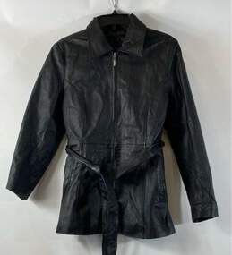 Oscar Piel Black Coat - Size SM